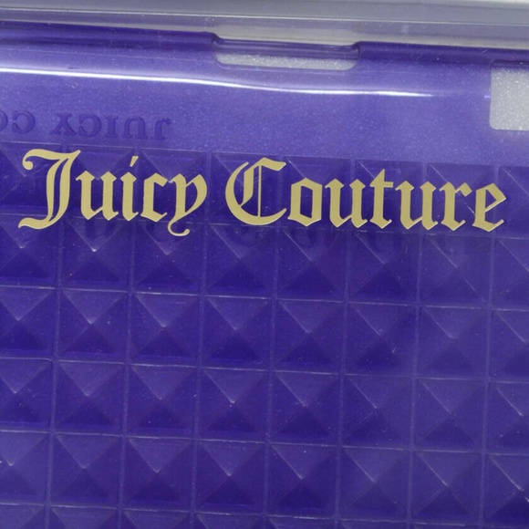 New Juicy Couture Textured Studded See Thru Case - Picture 5 of 5